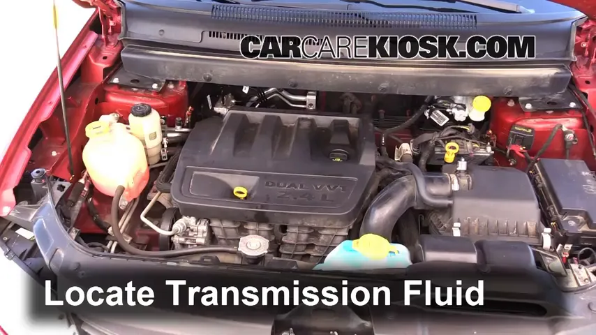 2009 Dodge Journey SE 2.4L 4 Cyl. Transmission Fluid Check Fluid Level